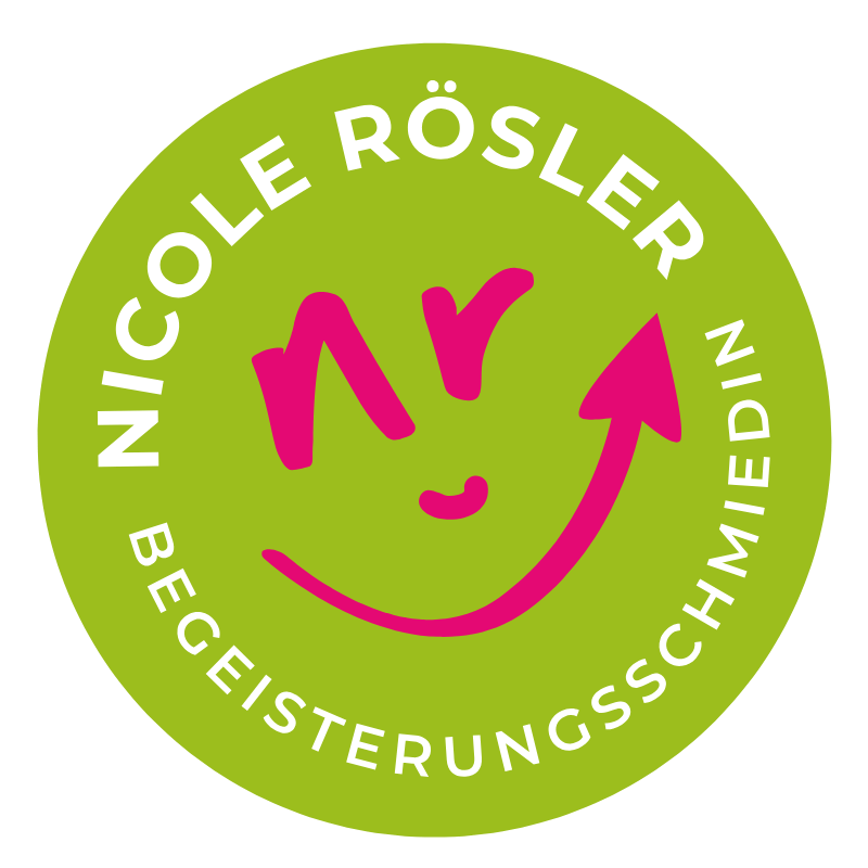 Nicole Roesler - Begeistert Arbeiten - Logo 2025